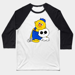 dhmis - yellow guy and yippee creature Baseball T-Shirt